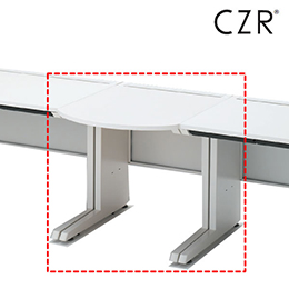 CZRシリーズ サイドテーブル ショートタイプ 奥行60cm用 ［W9/ホワイトW］