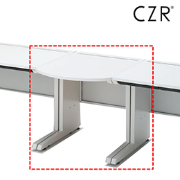 CZRシリーズ サイドテーブル ショートタイプ 奥行70cm用 ［W9/ホワイトW］