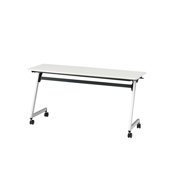 折りたたみテーブル HYシリーズ 天板抗菌加工 幕板なしタイプ（棚なし） 幅180cm 奥行60cm