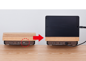 スクリプト シリーズ専用 タブレットホルダー SC-C 特徴