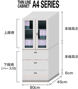 ITOKI シンラインキャビネット 引出し トレイコンビ 4段 静岡県富士市発 ITOKI シンラインキャビネット 引出し トレイコンビ 4段 静岡県富士市