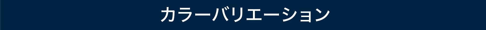 カラーバリエーション：タイトル