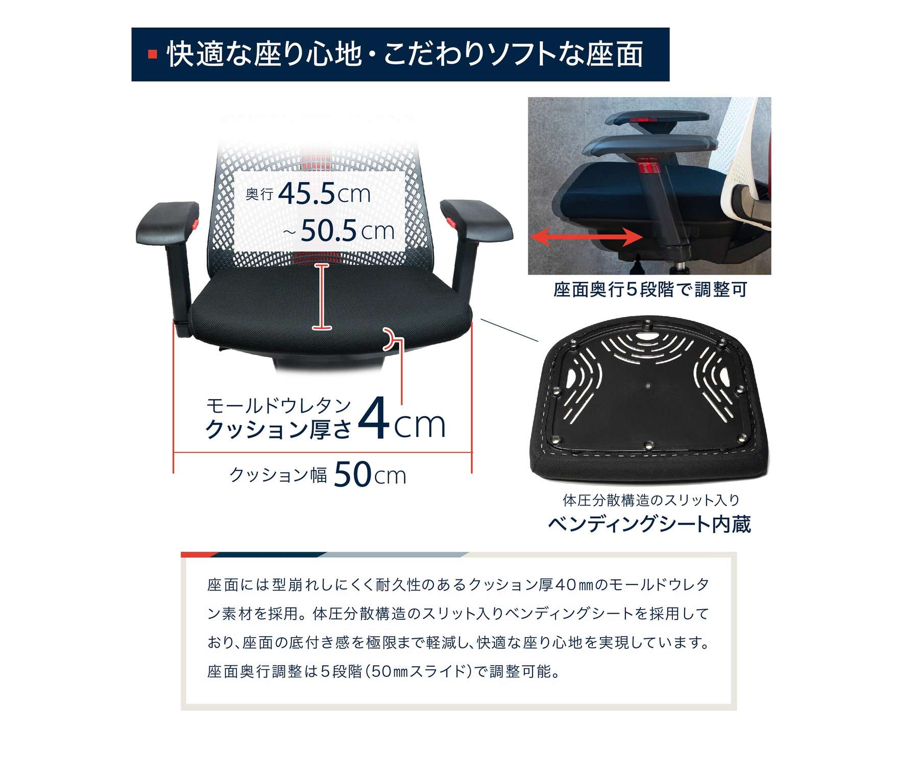 ゲーミングチェア オフィスチェア メッシュチェア サリダチェア
