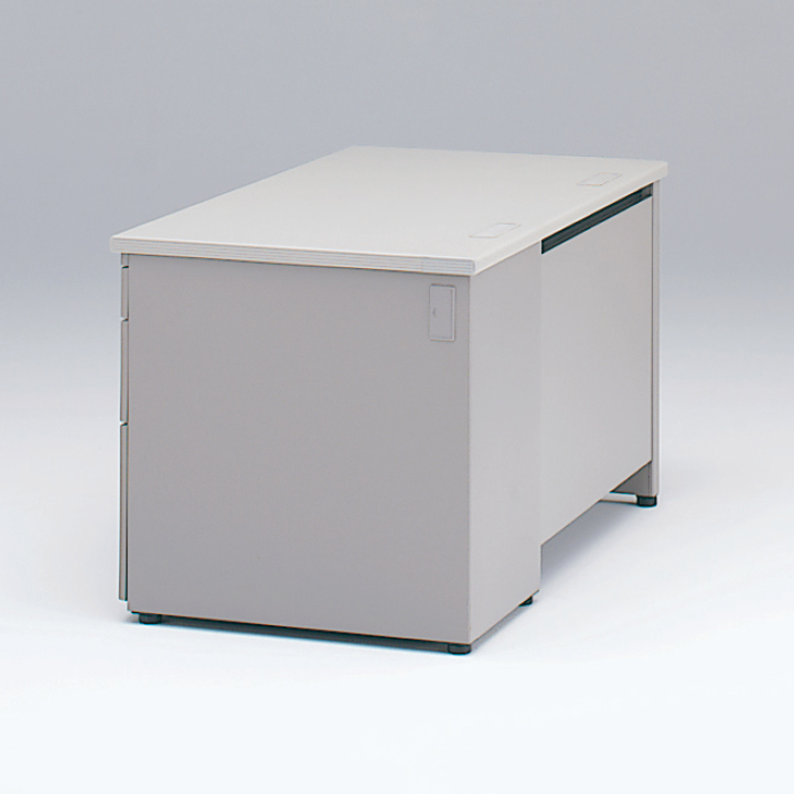 美品手渡可富山市傷防止デスクマット付イトーキCZR1600ミリ平机