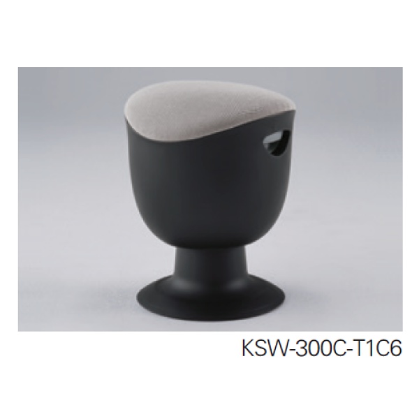 エッグノッグスツール KSW-300C-T1W2 ［T1×W2/オフブラックW］