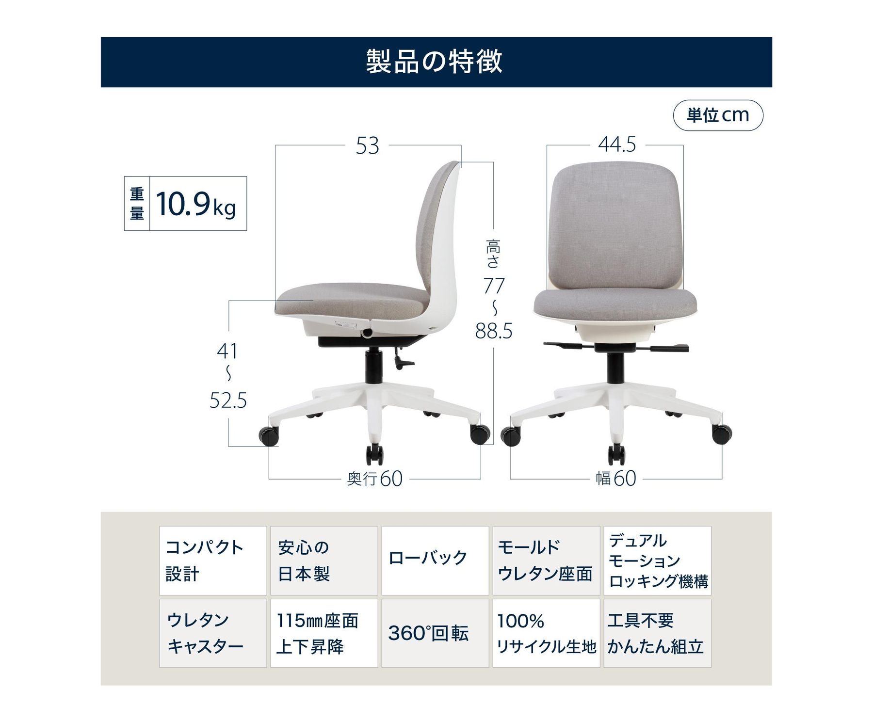 テレワーク 在宅ワーク トルテU 製品の特徴