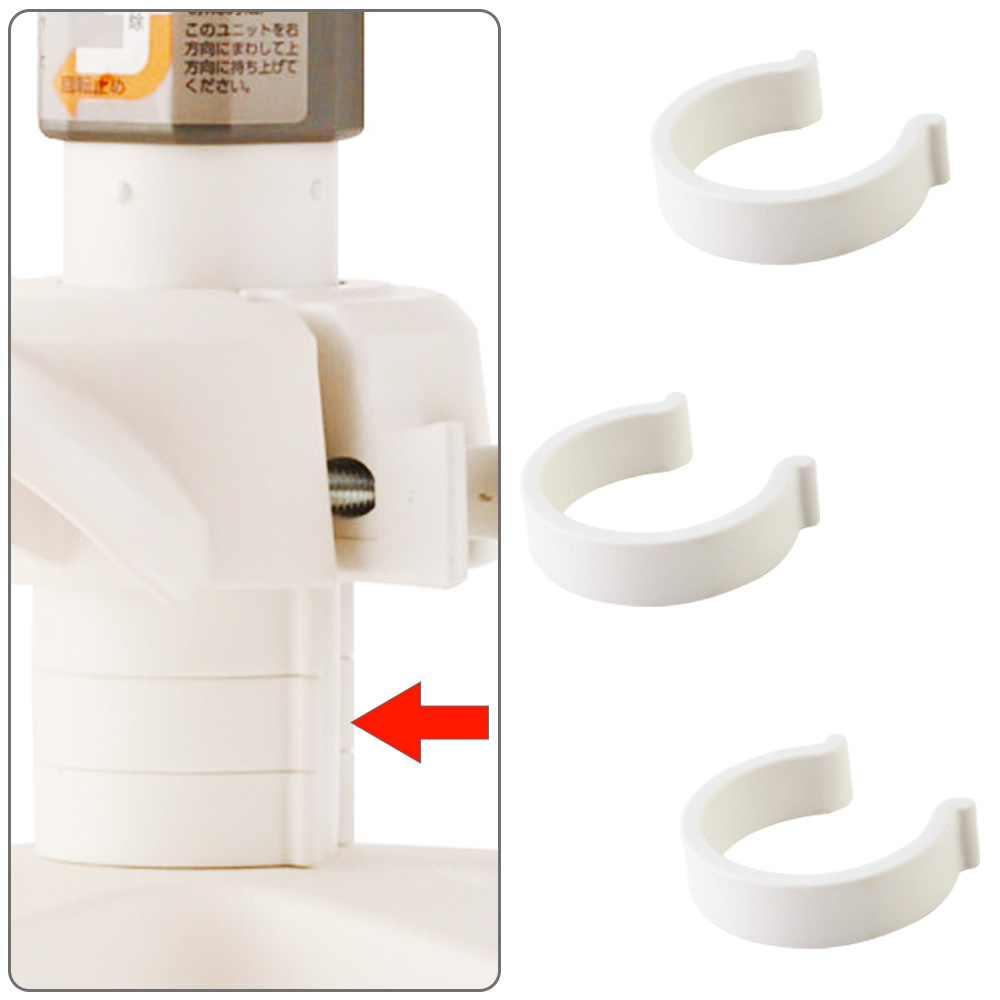 ハート型チェア KS3: ズレ止めクリップ（特許第5458675号）
