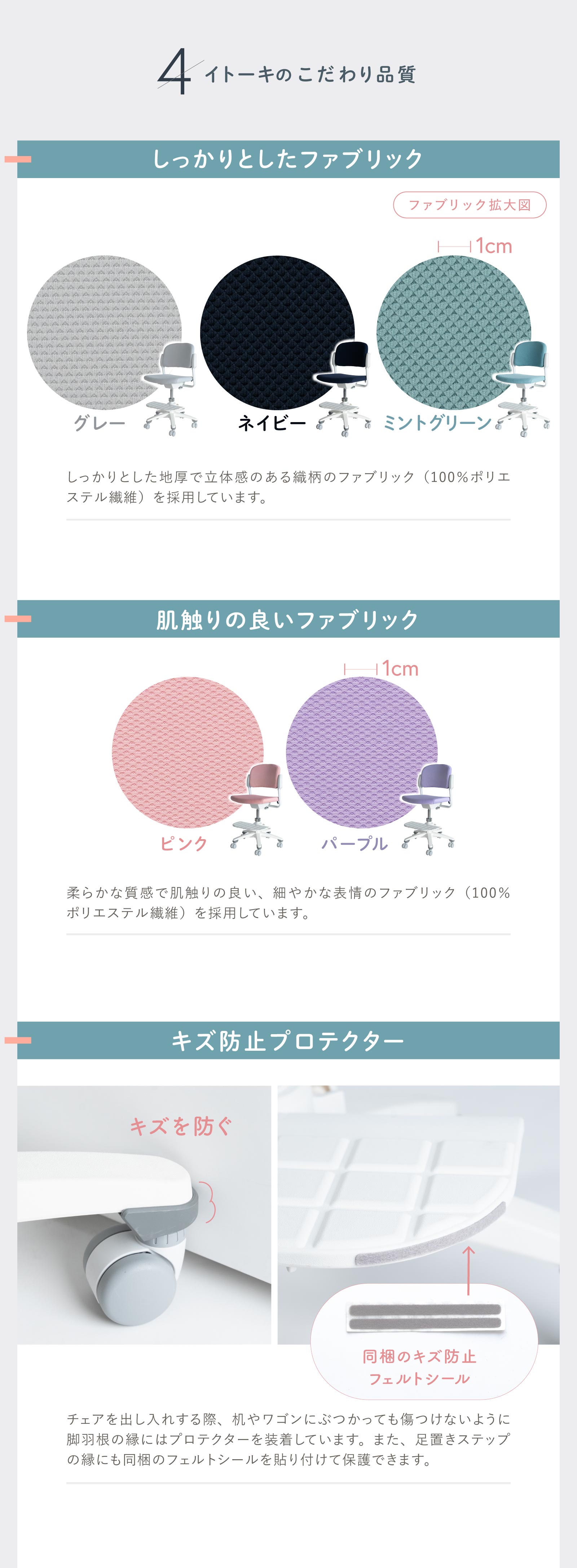 学習チェア 勉強椅子 回転チェア KS32