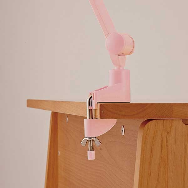 ［部品］デスクライト/クランプ（L-77用）［ピンク］