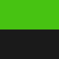 グリーン x ブラック