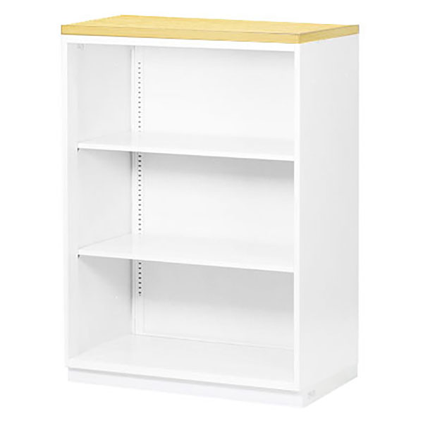 サリダストレージ W800 オープン3段+木目天板 本体（下置き）