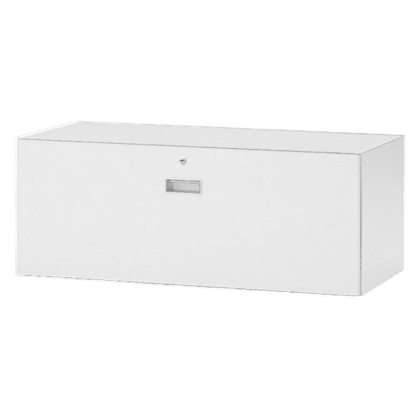 シンラインキャビネット 大引出し型（A4） ［W9/ホワイト］