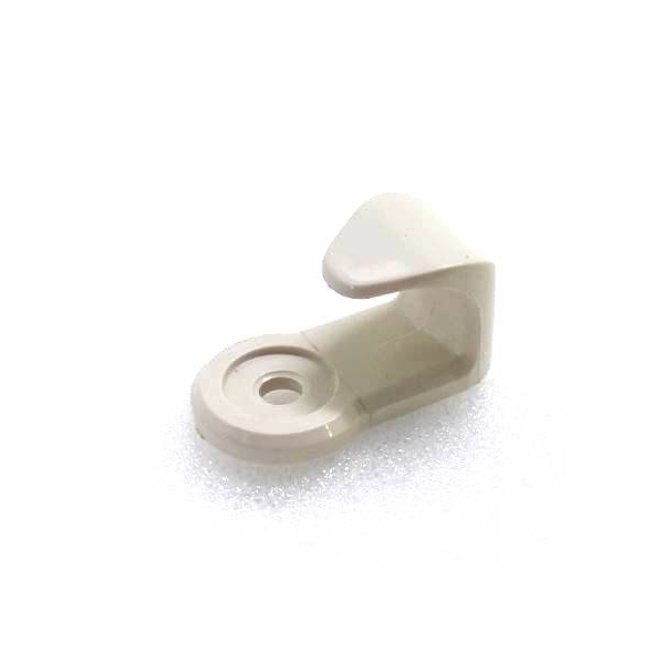 ［部品］学習家具/樹脂フック　白（WH色） 1個