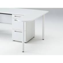 CZRデスク ミーティングテーブル CZR-033WG-9W9  W350× D1300 [ 本体: ホワイトW・天板: W9 / ホワイトW]