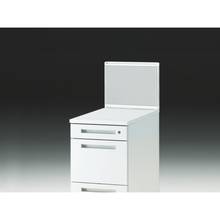 CZRデスク 机上フロントパネル W400用 机上320 布地FR CZR-043WBR-9C6 ［W9×ライトグレー］