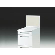 CZRデスク 机上フロントパネル W400用 机上320 布地FR CZR-043WBR-9H9 ［W9×エクリュベージュ］