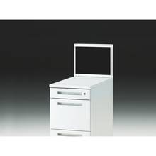 CZRデスク 机上フロントパネル W400用 机上320 布地FR CZR-043WBR-9W2 ［W9×オフブラック］