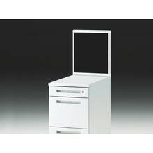 CZRデスク 机上フロントパネル W400用 机上450 布地FR CZR-044WBR-9W2 ［W9×オフブラック］