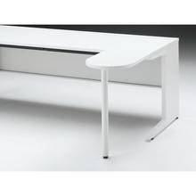 CZRデスク フロント拡張天板 CZR-045KE-9W9  W400× D500 [ 本体: ホワイトW・天板: W9 / ホワイトW]