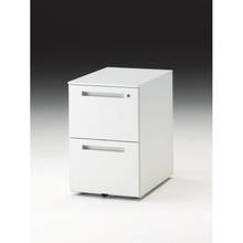 CZR オプション ワゴン A4・2段  ( レギュラータイプ )  CZR-046MDCB-W9   [W9 /ホワイトW ]