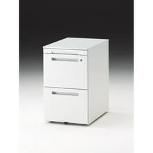 CZR オプション ワゴン A4・2段  ペントレイ引出し ( D600用 )  CZR-046MPCB-W9   [W9 /ホワイトW ]