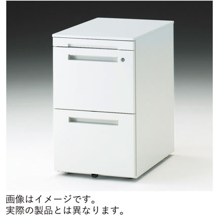 CZR オプション ワゴン A4・2段  ペントレイ引出し ( レギュラータイプ )  CZR-046MPCSB-T1 キャスターロック付  [T1 /ブラックT ]
