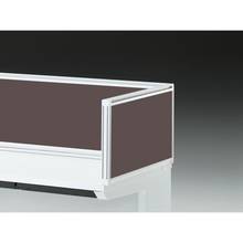 CZRデスク 机上サイドパネル D600用 机上320 布地C CZR-063XDC-9H4 ［W9×カシューブラウン］