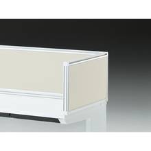 CZRデスク 机上サイドパネル D600用 机上320 布地FR CZR-063XDR-9H9 ［W9×エクリュベージュ］