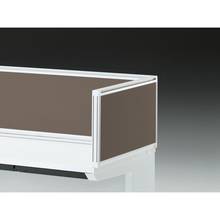 CZRデスク 机上サイドパネル D600用 机上320 布地FR CZR-063XDR-9K3 ［W9×シュガーブラウン］