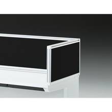 CZRデスク 机上サイドパネル D600用 机上320 布地FR CZR-063XDR-9W2 ［W9×オフブラック］