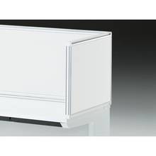 CZRデスク 机上サイドパネル D600用 机上450 スチール CZR-064XDF-9W9 ［ホワイト］