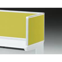 CZRデスク 机上サイドパネル D600用 机上450 布地FR CZR-064XDR-9L9 ［W9×セージグリーン］