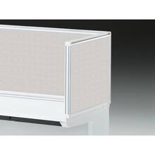 CZRデスク 机上サイドパネル D600用 机上450 不織布FY CZR-064XDY-9C7 ［W9×ホワイトグレー］