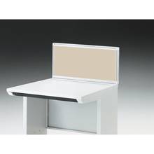 CZRデスク 机上フロントパネル W700用 机上320 布地C CZR-073WBC-9F6 ［W9×グレイッシュブラウン］