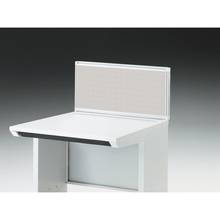 CZRデスク 机上フロントパネル W700用 机上320 不織布FY CZR-073WBY-9C7 ［W9×ホワイトグレー］