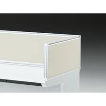 CZRデスク 机上サイドパネル D700用 机上320 布地FR CZR-073XDR-9H9 ［W9×エクリュベージュ］