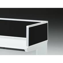 CZRデスク 机上サイドパネル D700用 机上320 布地FR CZR-073XDR-9W2 ［W9×オフブラック］