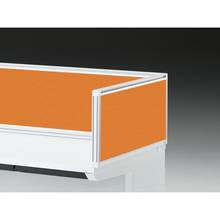 CZRデスク 机上サイドパネル D700用 机上320 不織布FY CZR-073XDY-9D3 ［W9×アンバーオレンジ］