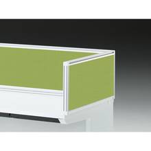 CZRデスク 机上サイドパネル D700用 机上320 不織布FY CZR-073XDY-9Q4 ［W9×フレッシュグリーン］