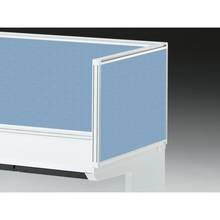 CZRデスク 机上サイドパネル D700用 机上450 不織布FY CZR-074XDY-9B7 ［W9×ソフトブルー］