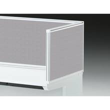 CZRデスク 机上サイドパネル D700用 机上450 不織布FY CZR-074XDY-9C5 ［W9×グレー］