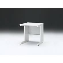 CZRデスク 平机 CZR-077JAC-9W9 センター引出しなし L脚 W700× D700 [ 本体: ホワイトW・天板: W9 / ホワイトW]