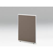 CZRデスク フロントロングパネル W800用 机上320 布地FR CZR-080WBR-9K3 ［W9×シュガーブラウン］