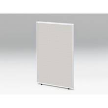 CZRデスク フロントロングパネル W800用 机上450 不織布FY CZR-081WBY-9C7 ［W9×ホワイトグレー］