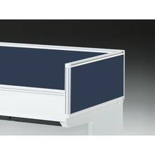 CZRデスク 机上サイドパネル D800用 机上320 不織布FY CZR-083XDY-9B2 ［W9×ネイビーブルー］