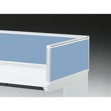 CZRデスク 机上サイドパネル D800用 机上320 不織布FY CZR-083XDY-9B7 ［W9×ソフトブルー］