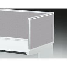 CZRデスク 机上サイドパネル D800用 机上450 不織布FY CZR-084XDY-9C5 ［W9×グレー］