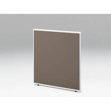 CZRデスク フロントロングパネル W1000用 机上320 布地FR CZR-100WBR-9K3 ［W9×シュガーブラウン］