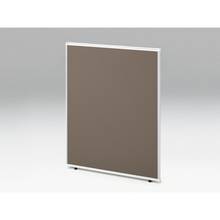 CZRデスク フロントロングパネル W1000用 机上450 布地FR CZR-101WBR-9K3 ［W9×シュガーブラウン］