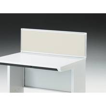 CZRデスク 机上フロントパネル W1000用 机上320 布地FR CZR-103WBR-9H9 ［W9×エクリュベージュ］